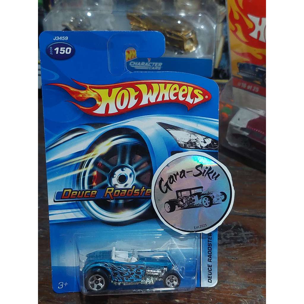 HOT WHEELS BLUECARD DEUCE ROADSTER FIRE TAMPObiru | Shopee Philippines