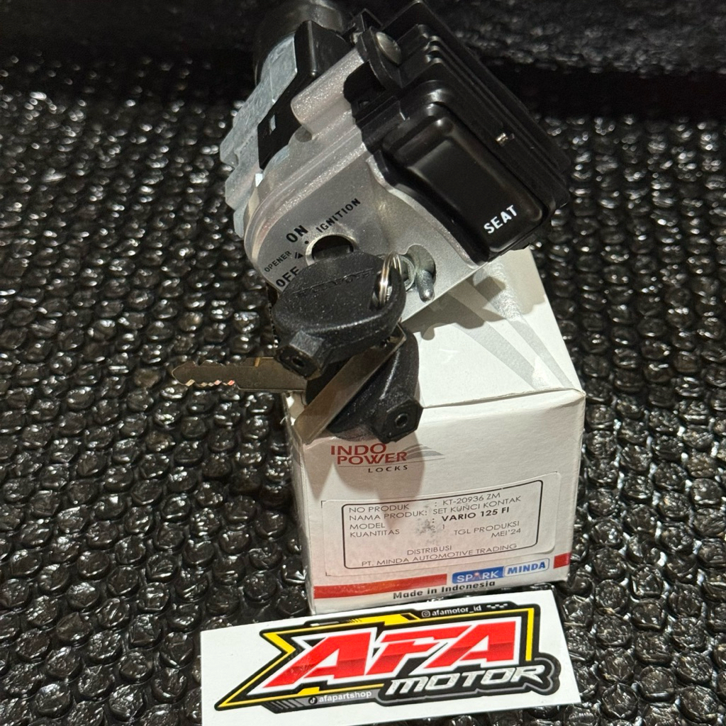 IGNITION KEY ASSY VARIO 125 FI OLD ORIGINAL MINDA | Shopee Philippines