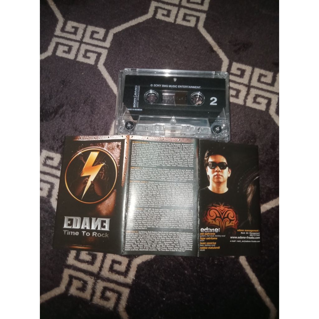Edane time to rock cassette tape | Shopee Philippines