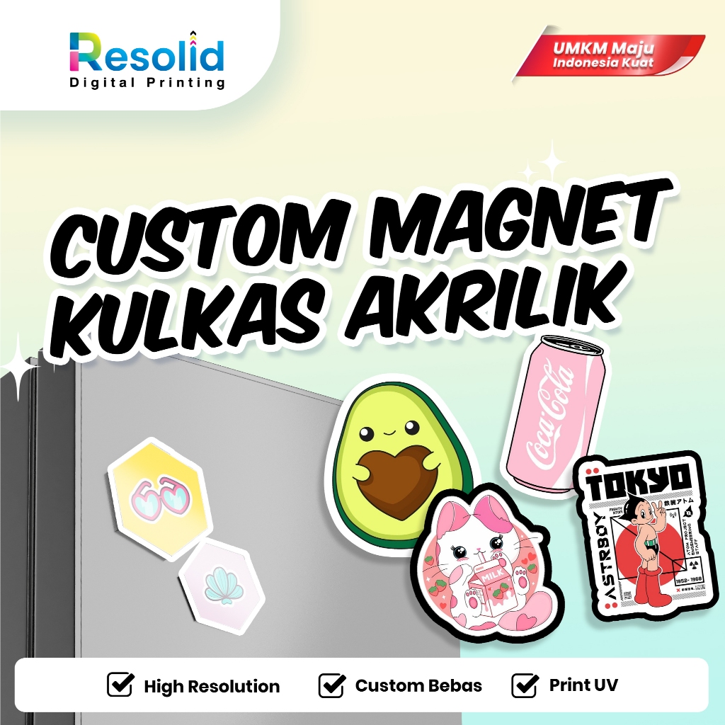 Custom Acrylic Refrigerator Magnets Picturebebass Design Acrylic Fridge ...