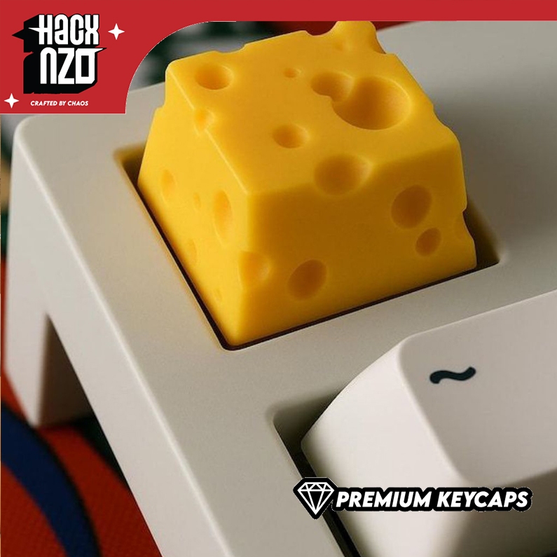 Custom Cheese Keycaps – Unique Design for Mechanical Keyboard | Shopee ...