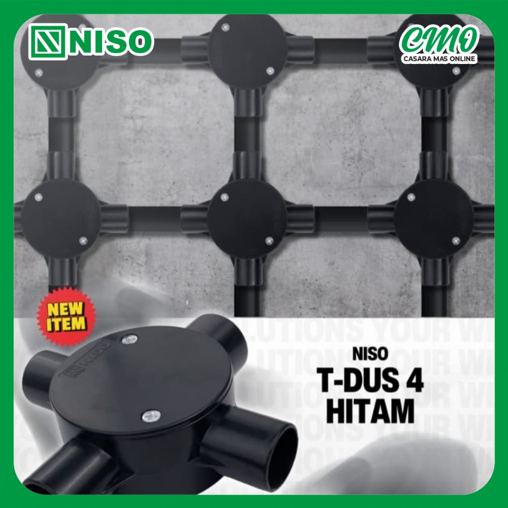 T BOX T-BOX/ T DOS BRANCH 4 NISO 20 MM BLACK T BOX ELECTRICAL CABLE ...