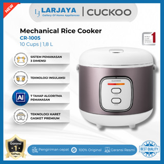 Cuckoo CR-1005 Rice Cooker | 1.8 Liter (10 Cups) Mechanical Rice Cooker ...