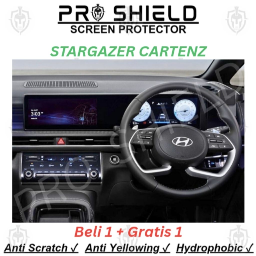 HYUNDAI Anti-scratch headunit Stargazer CartenzHYUNDAI | Shopee Philippines