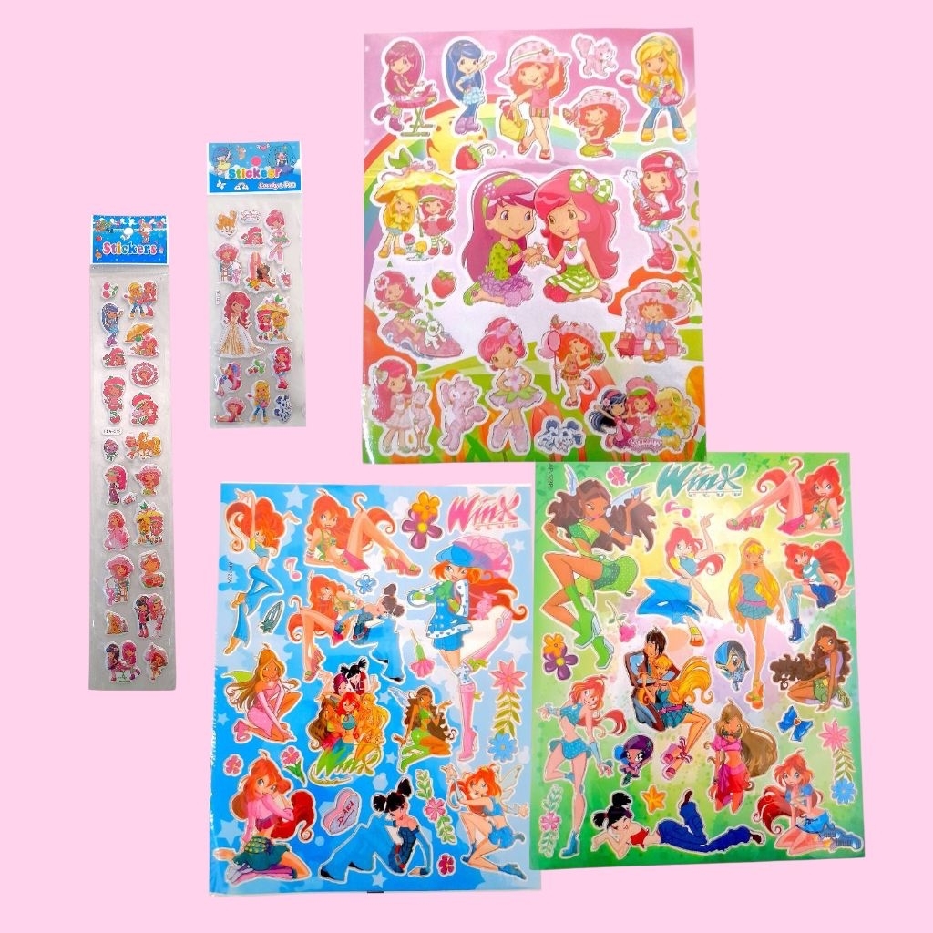 Winx Club Strawberry Shortcake Sticker | Shopee Philippines
