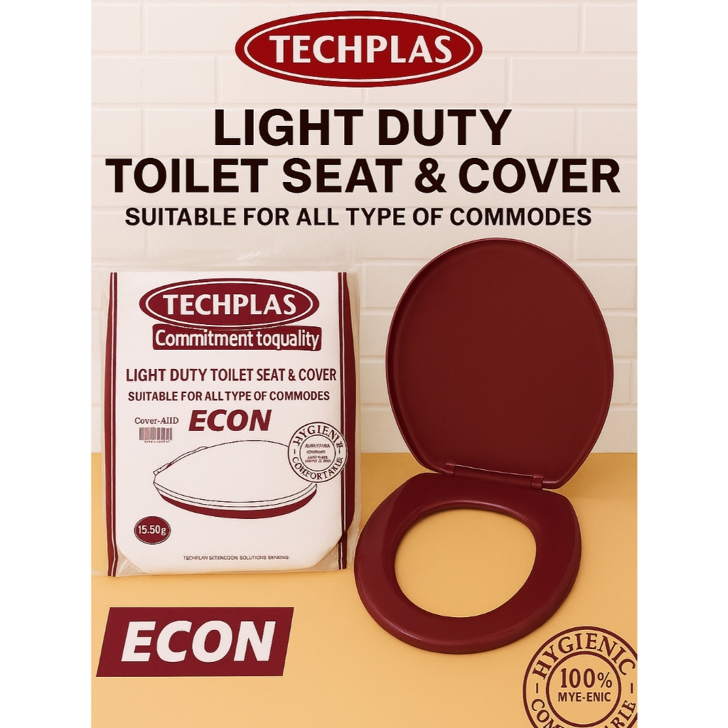 Techplas Ecoon Universal Toilet Seat Cover Suitable for TOTO, American ...
