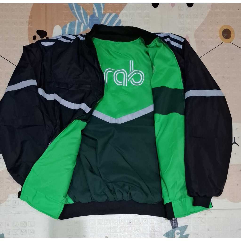 GRAB INSIDE OUTER JACKET BLACK REGULAR JACKET COOL LIST READY ML XL XXL ...