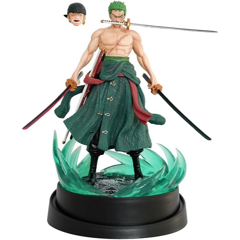 One Piece Roronoa Zoro Green Effect Action Figure By SC Studio | Shopee ...