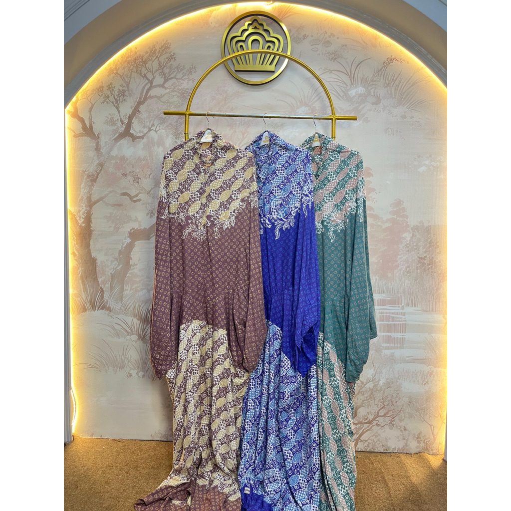 Batik Prayer Robe by Qonita Batik | Shopee Philippines