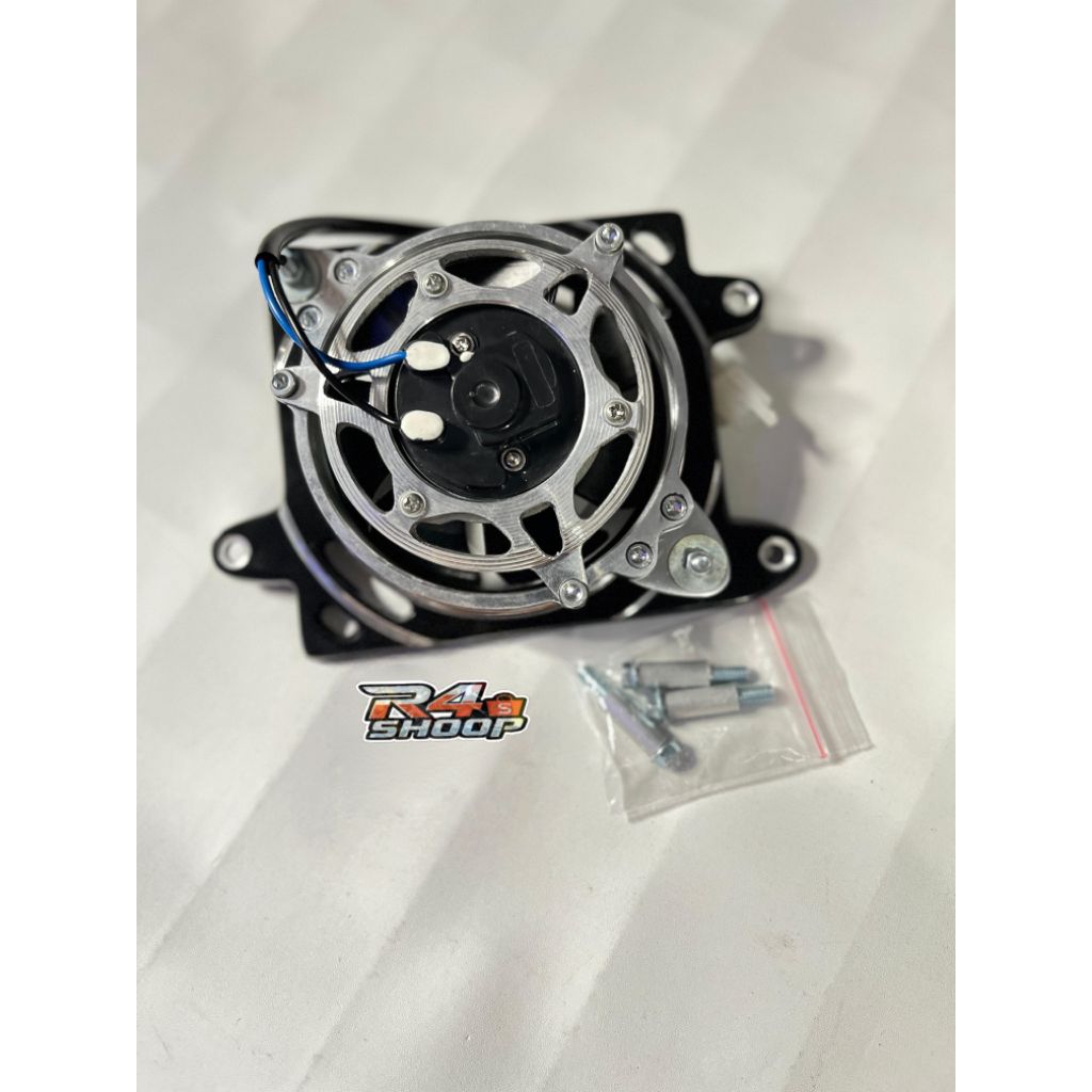COMPLETE PACKAGE OF EXTRA FAN RADIATOR COOLING RADIATOR VARIO LED 125 ...