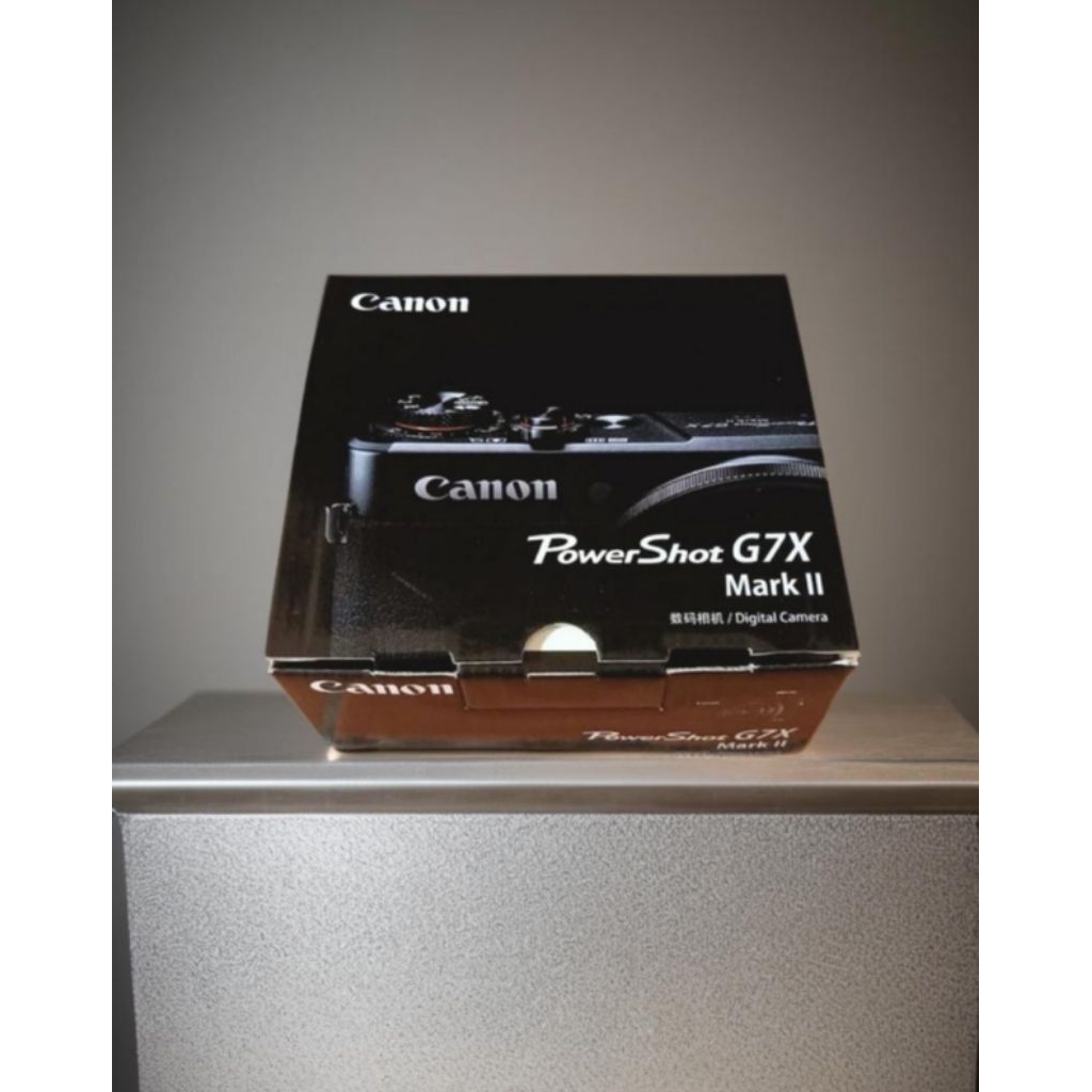 Canon G7X MARK II Camera Box / Box for second-hand Canon G7X Mark II ...