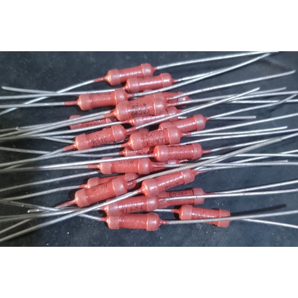 Original 560 ohm 560ohm 560r resistor, super thick copper legs, 1 watt ...