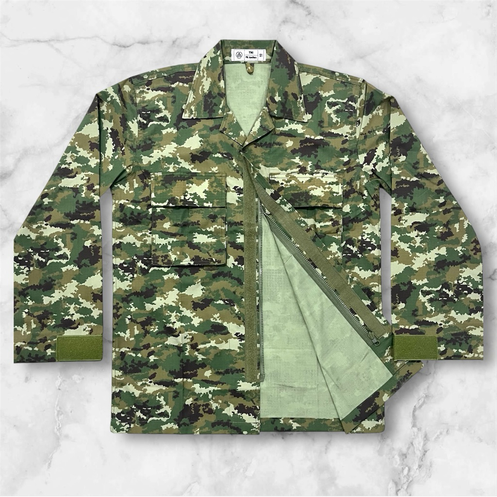 Prima Sage green PDL uniform, anti-fade micropoli ripstop material ...