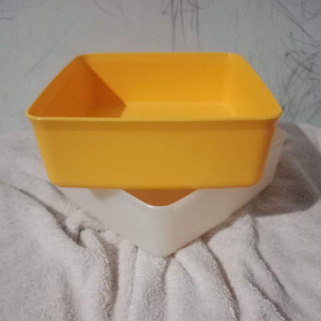 BARU BASE TANPA TUTUP LARGE SQUARE AWAY // LSA//BEKAL//TUPPERWARE ...