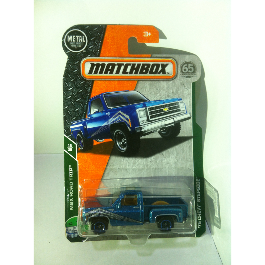 Matchbox. 2018 MBX Road Trip - 28. 75 Chevy Stepside by MATTEL | Shopee ...