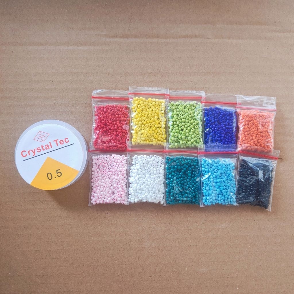 EDUCATIONAL MANINAN MERONCE SAND BEAD RING BRACELET SIZE 3MM and 4MM ...