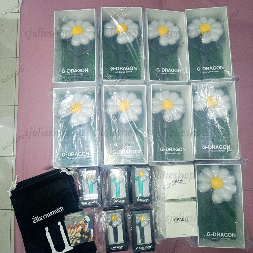 G-DRAGON OFFICIAL LIGHTSTICK GD LS WITHMU DAY-G DAISYBONG MINI LIGHT ...