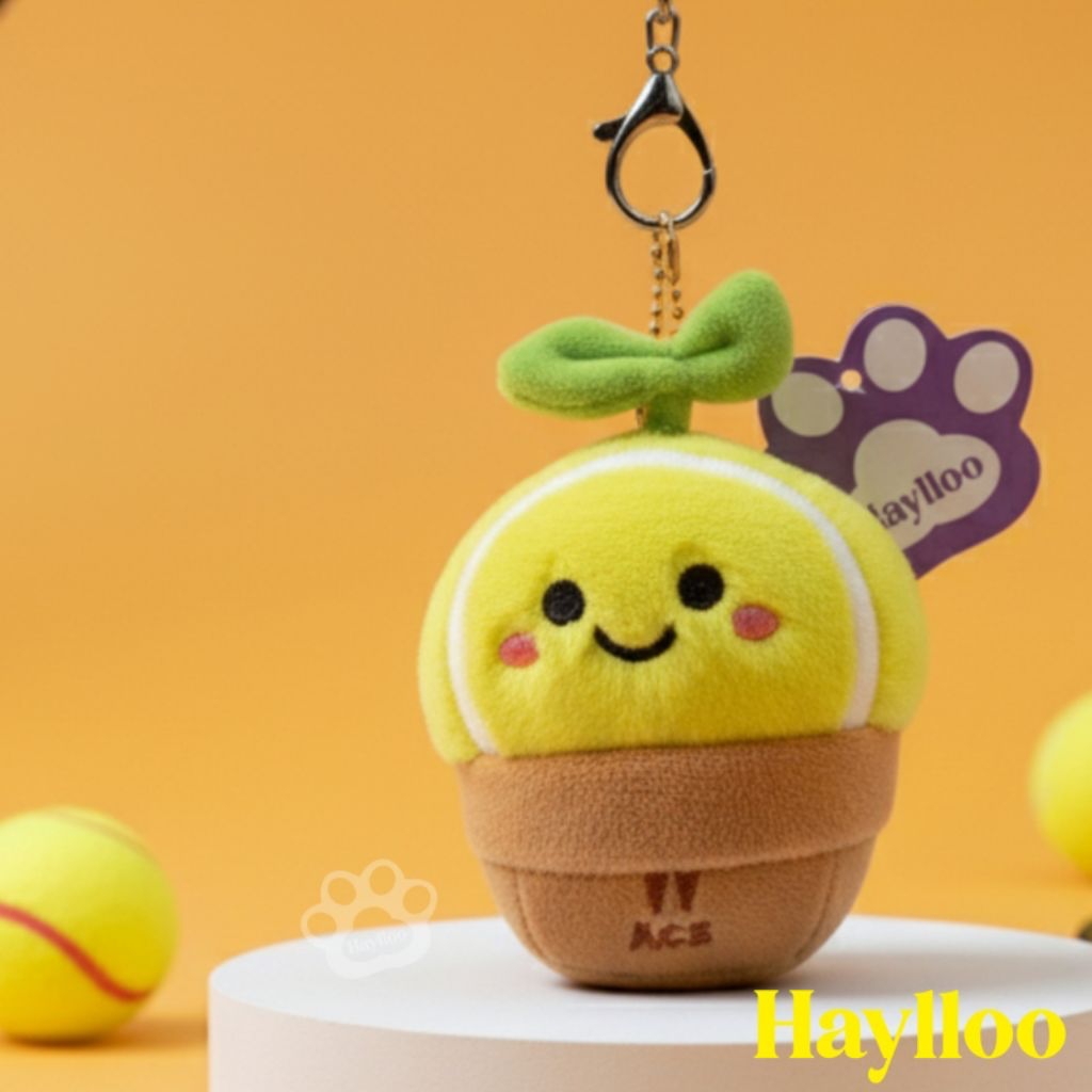 Hayllo Padel Ball grow in Pot plush cute adorable | Shopee Philippines