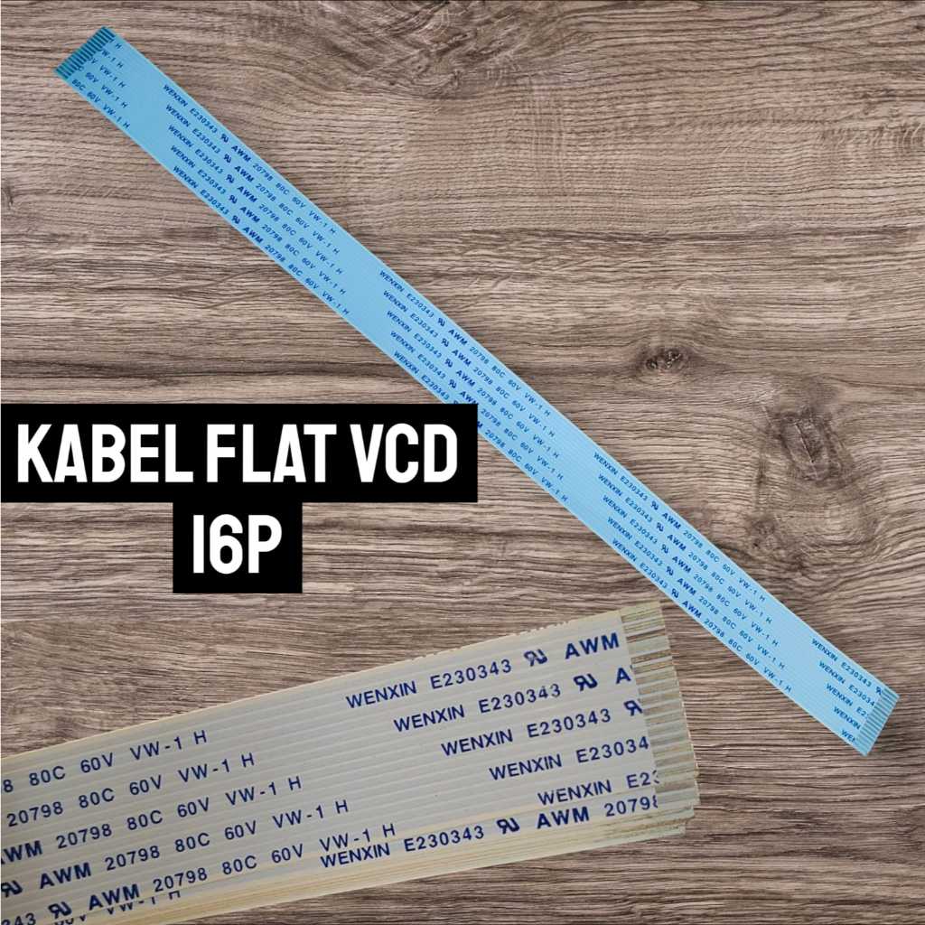 FLAT VCD CABLE 16P per 10 pcs | Shopee Philippines