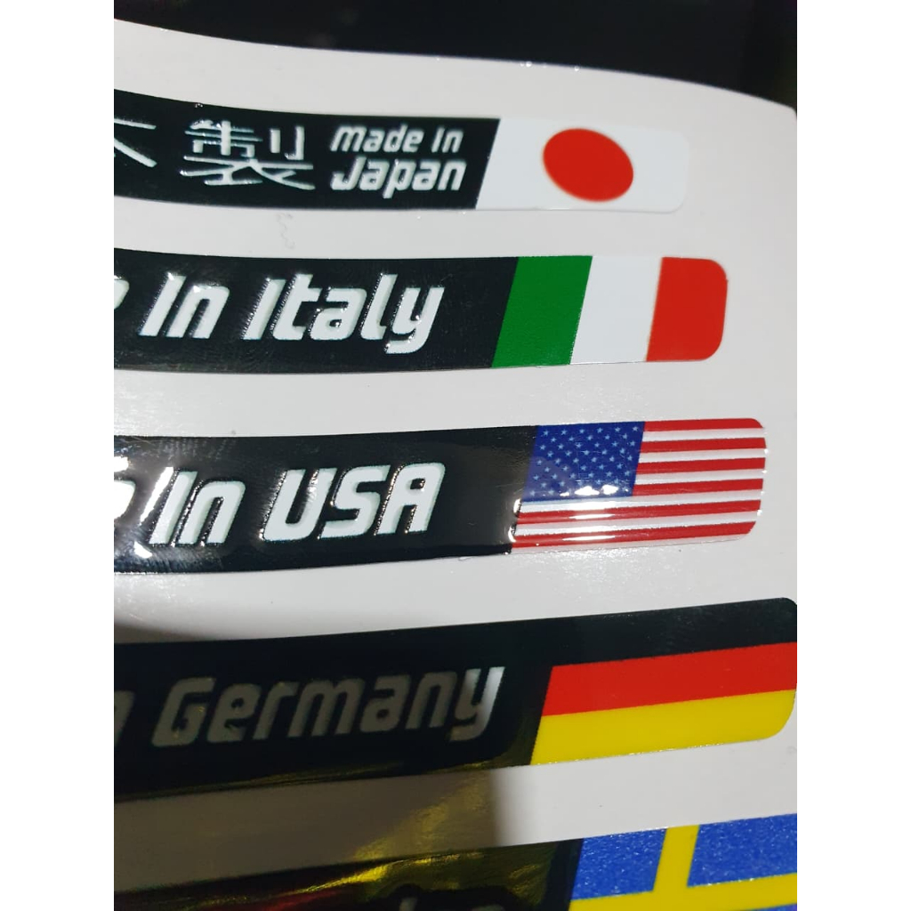 UV SPOT RAISED STICKER MADE IN | Shopee Philippines