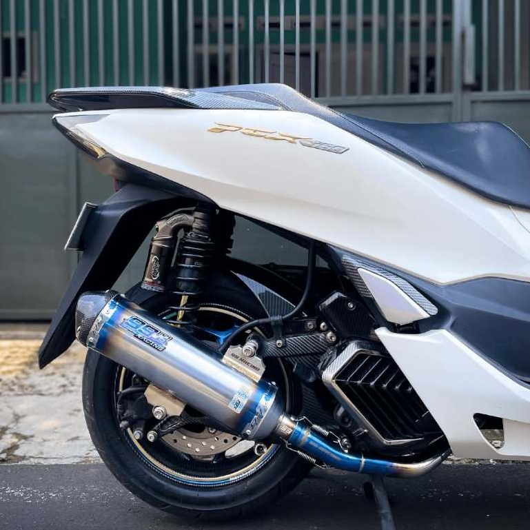Honda PCX 150 PCX 160 full system 99 racing exhaust type SR-9 series ...