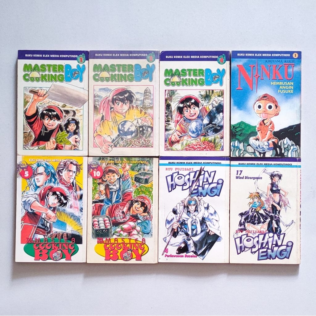 Manga Comic Batch 7 - MASTER COOKING BOY, CONAN, KINDAICHI, DRAGON BALL ...