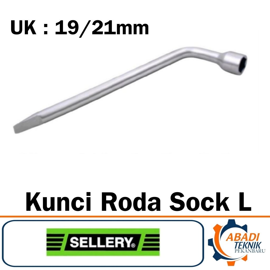 SELLERY L-WHEEL SOCKET WRENCH 19mm 21mm L BEND SOCKET SHOCK WRENCH 19 ...