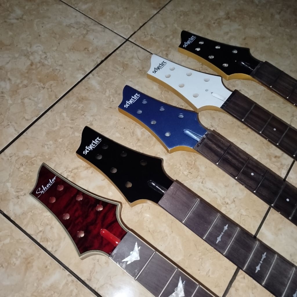 Schecter Original 24 Fret Standard Guitar Neck Not Updown | Shopee ...