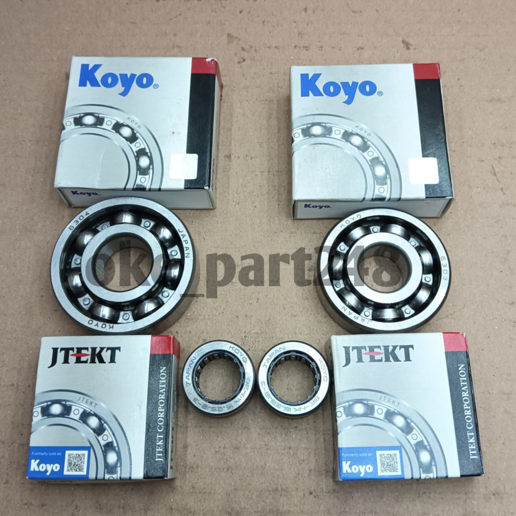Koyo laher bearing gearbox ratio set rx king (4pcs) | Shopee Philippines