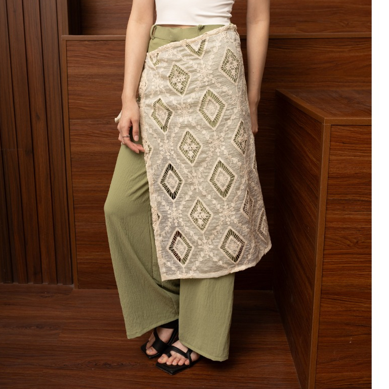 Mmots - Raya Collection Ayaslar Pants (Pants + Overskirt) | Shopee ...