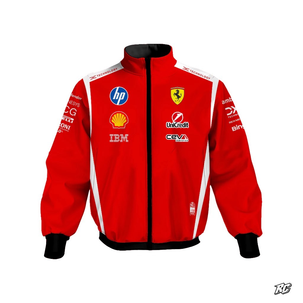 F1 Ferrari Livery 2026 Hamilton Full Printing Jacket | Shopee Philippines