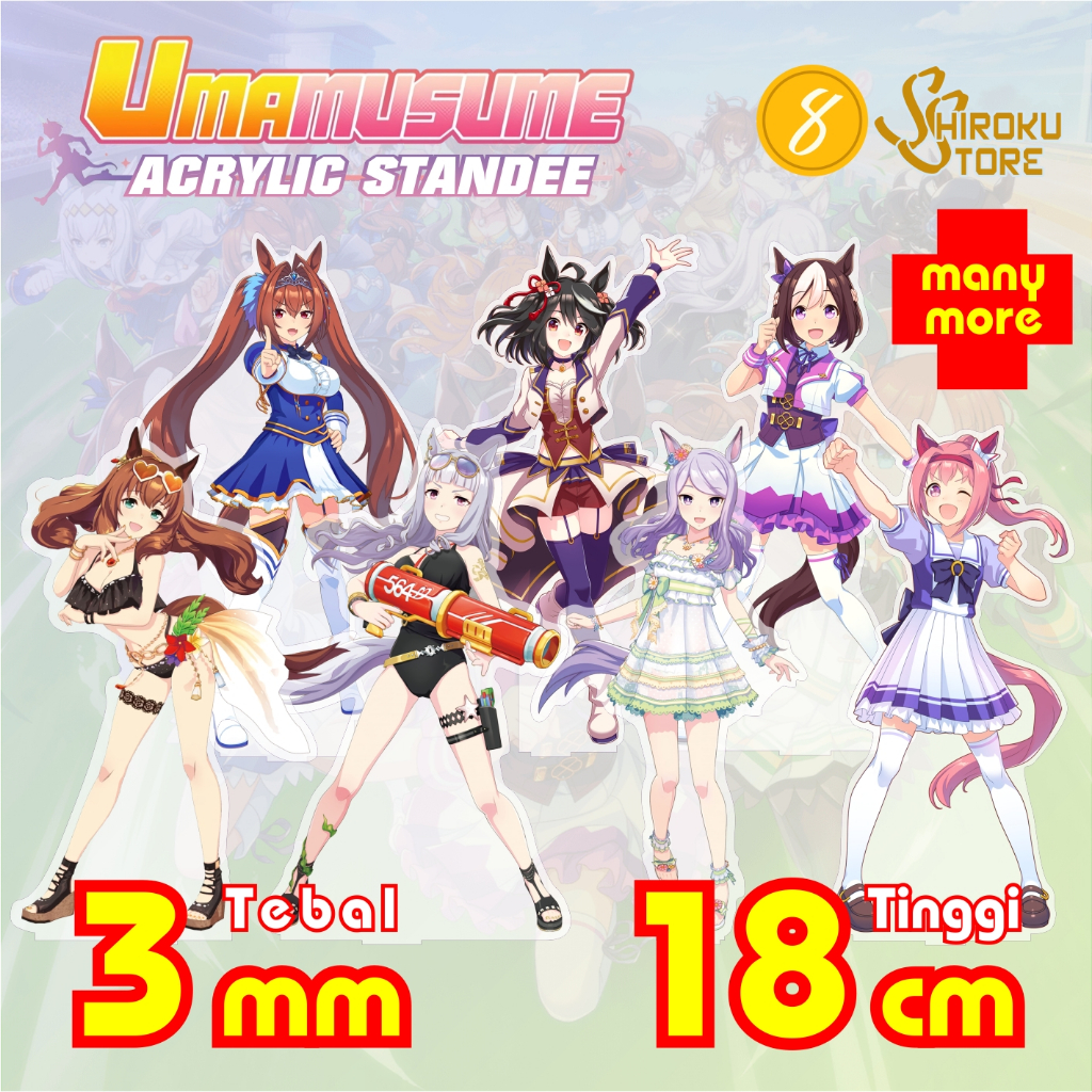 Uma Musume Pretty Derby Acrylic Standee Figure Anime Stand/ Acrylic ...