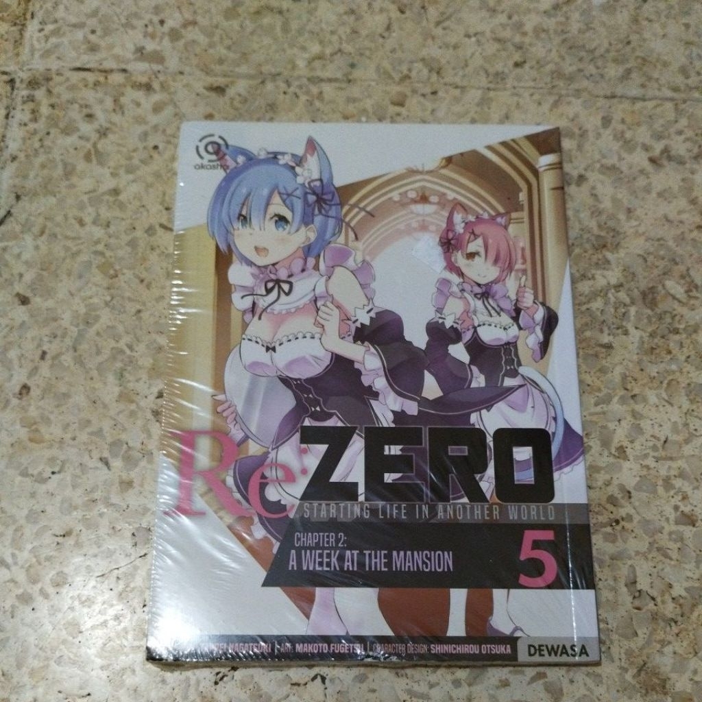 Re zero comic week in mansion chapter 2 number 5 | Shopee Philippines