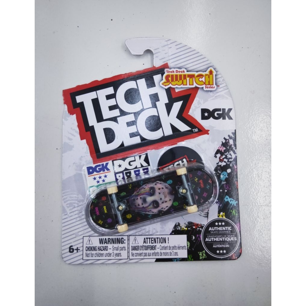 TECH DECK Finger Board Ultra Rare DGK Switch 3D SeriesTM | Shopee ...