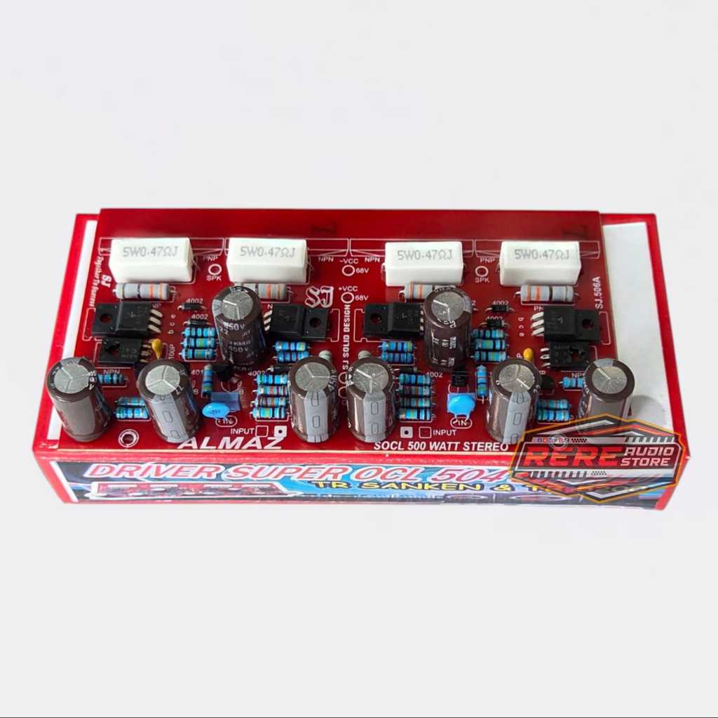 Super OCL SOCL 504 Socl504 STEREO POWER AMPLIFIER Power Driver Kit