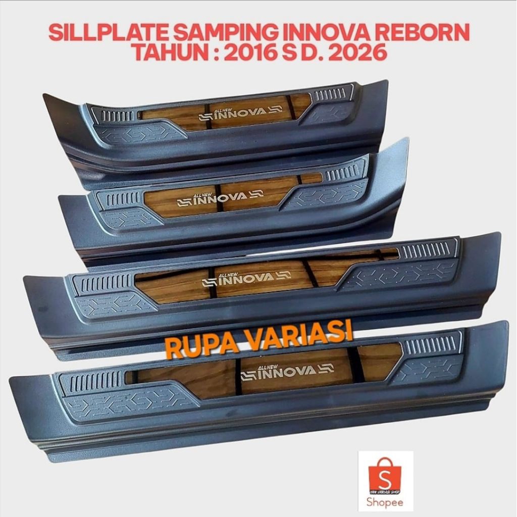Side Sill Plate for Toyota All New Innova Innova Reborn 2016 to 2026 ...