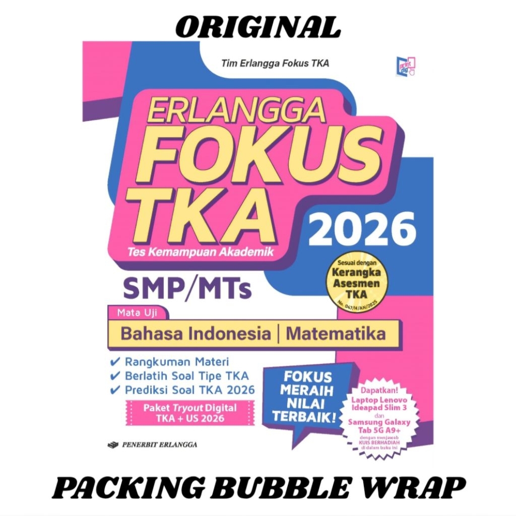 Erlangga Focus TKA 2026 Junior High School Junior High School ...
