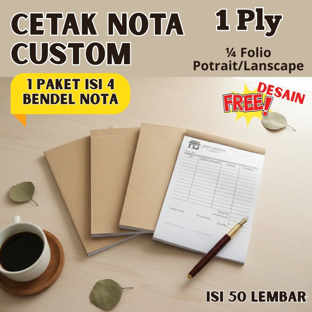 Custom note printing (1 package contains 4 bundles) | Shopee Philippines