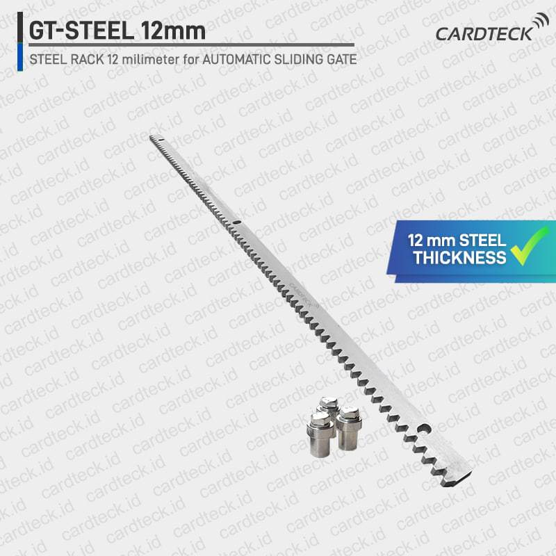 Automatic Sliding Gate Rail 1 meter long 12mm thick Steel Rack ...