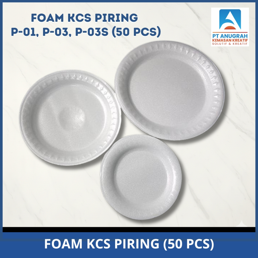 Styrofoam Foam KCS Round Plate Styrofoam Plate p-01 P-03 P-03s Contents ...