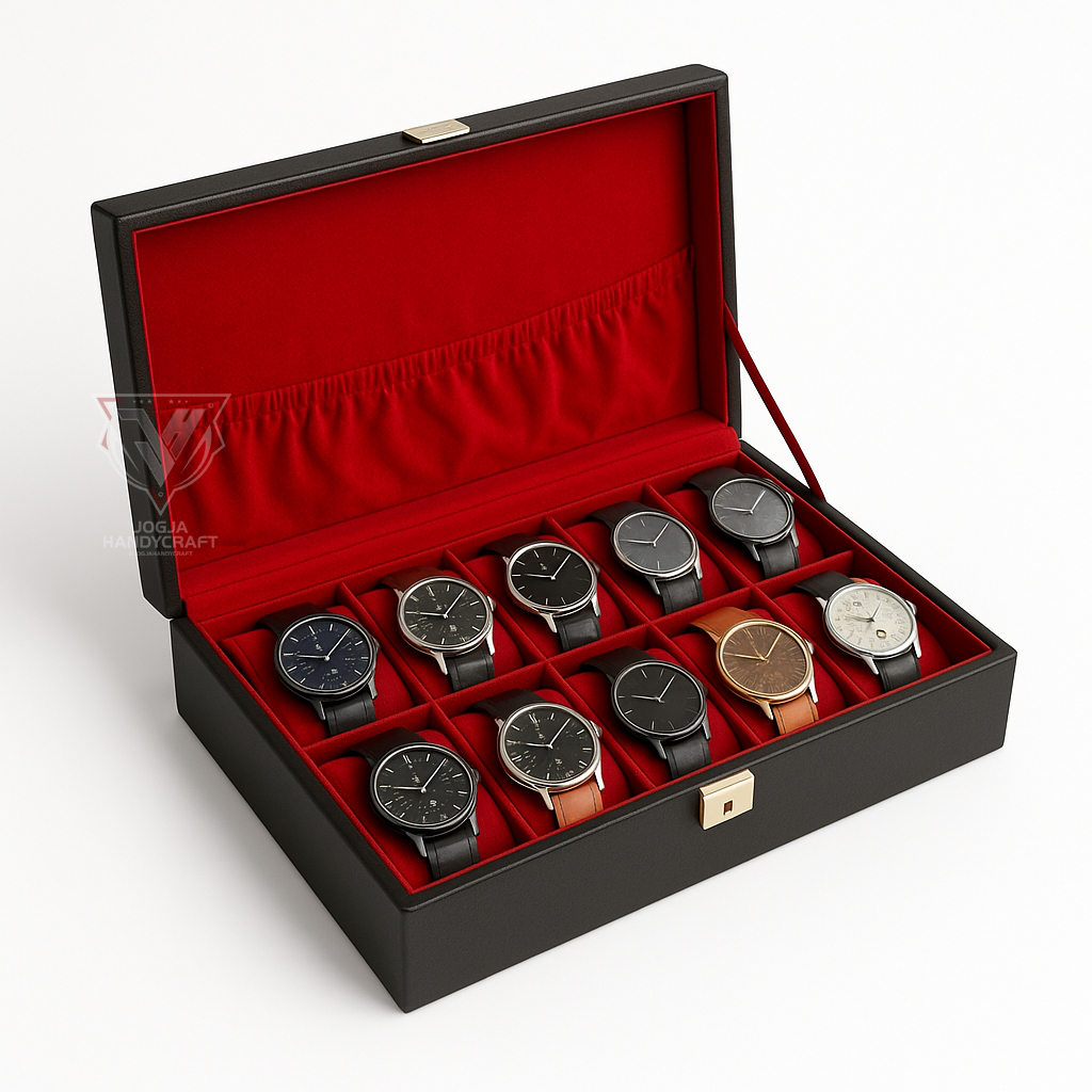 Exclusive Watch Box With Lock | Watch Box Contains 10 Jumbo Watch Box ...