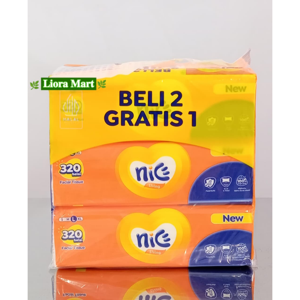 NICE BANDED CONTENTS 3 NICE tissue 320 strands B2G1/nice facial tissue ...