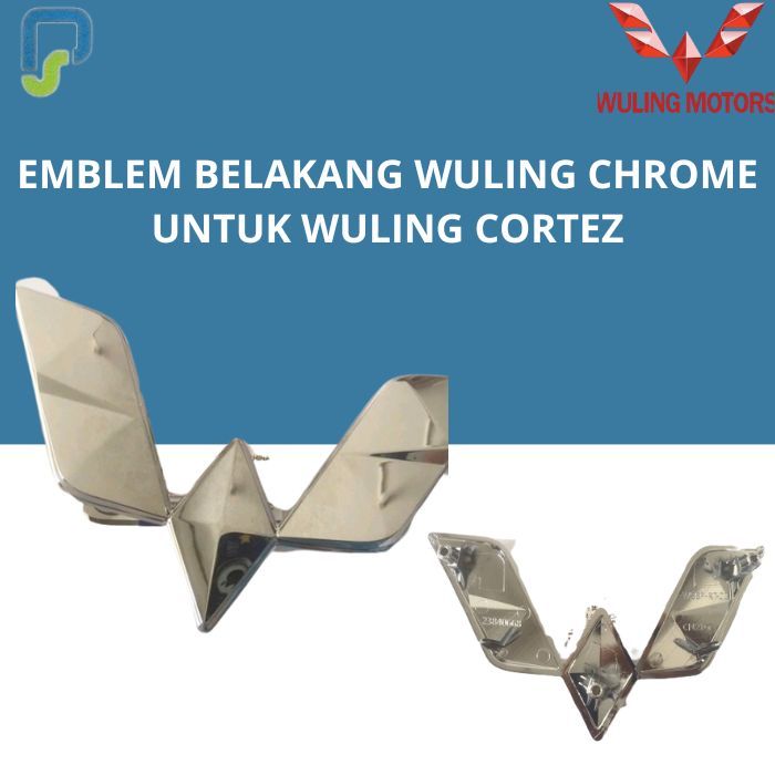 WULING CHROME EMBLEM FOR WULING CORTEZ 1.5 | Shopee Philippines