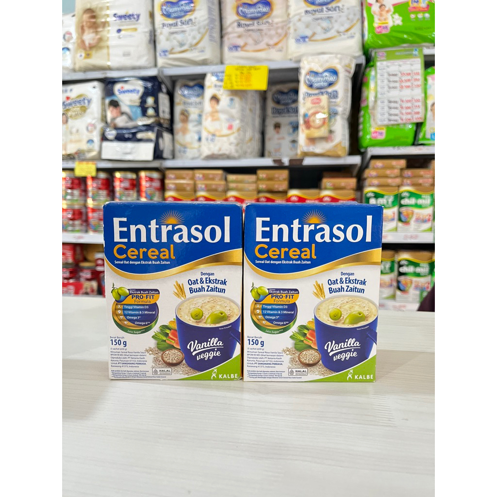 2 Pack Entrasol Cereal vanilla veggie 150gr | Shopee Philippines