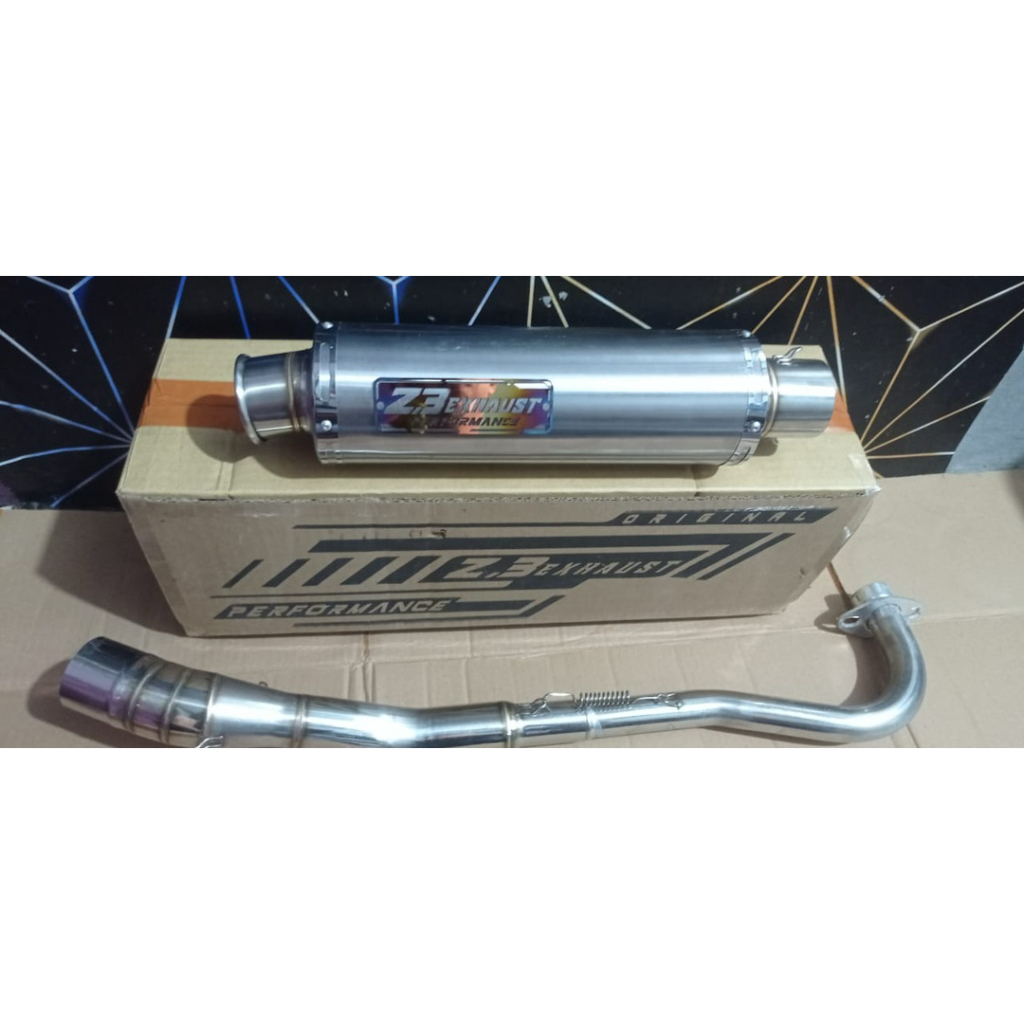 Tambutso ng motorbike racing Z3exhaust long xrm wave rs smas rusi ...