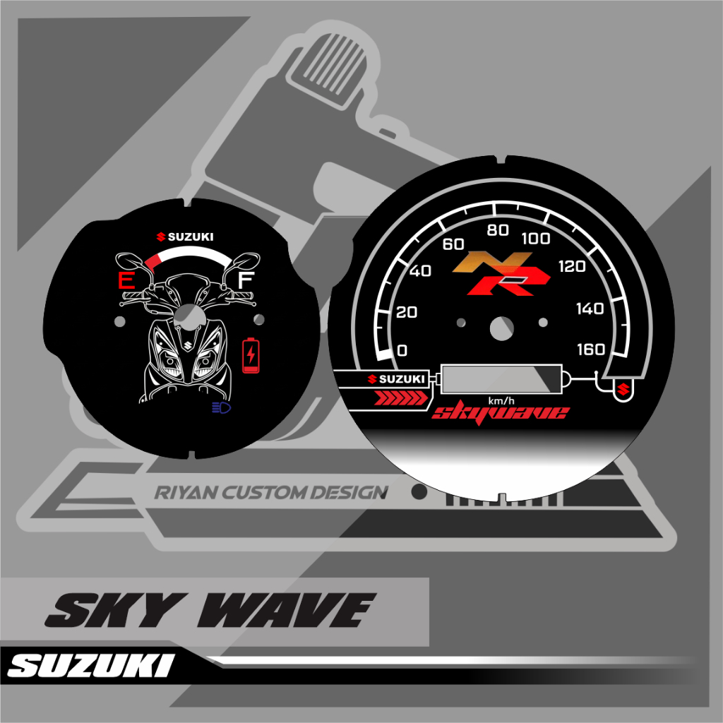 SUZUKI CUSTOM SPEEDOMETER BOARD SKY WAVESUZUKI | Shopee Philippines