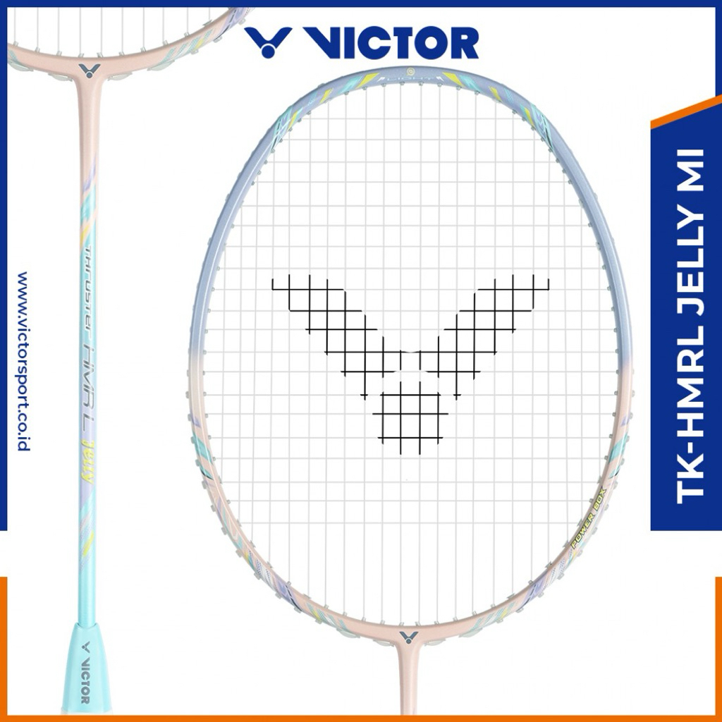 Victor TK HMR L Jelly MI Badminton Racket K HMR L Jelly M Thruster ...