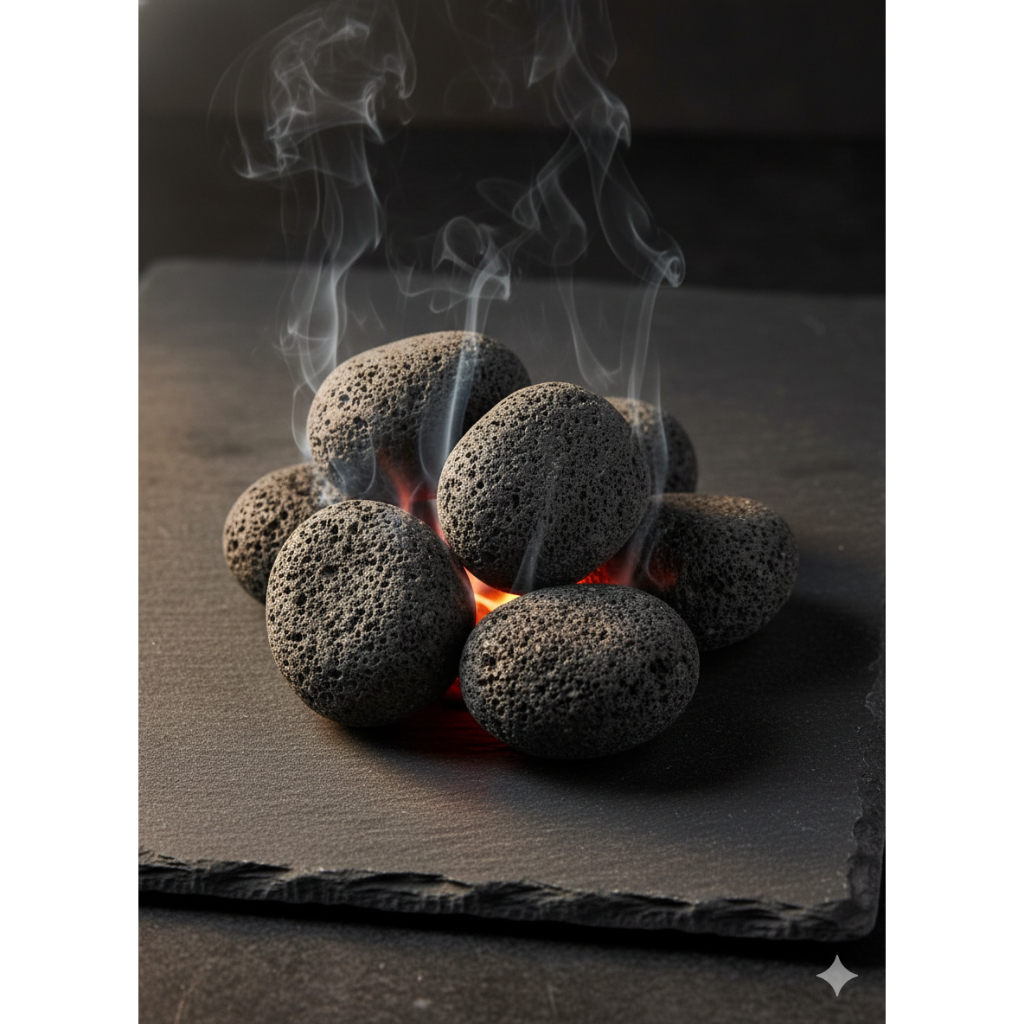 Grill Stone Lava Rock/ Lava Stone (1KG) | Shopee Philippines