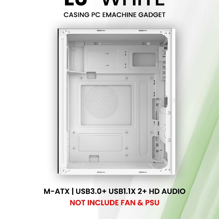 Acer CPU case L6 Gaming PC case - White White game emachine emachines ...