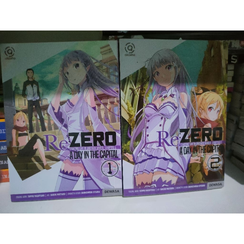 Comic Re:Zero Starting Life in Another World: A DAY in the Capital Set ...